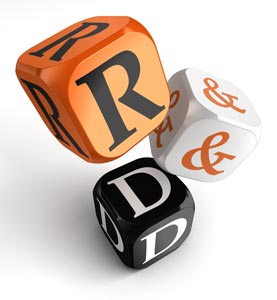 R and D